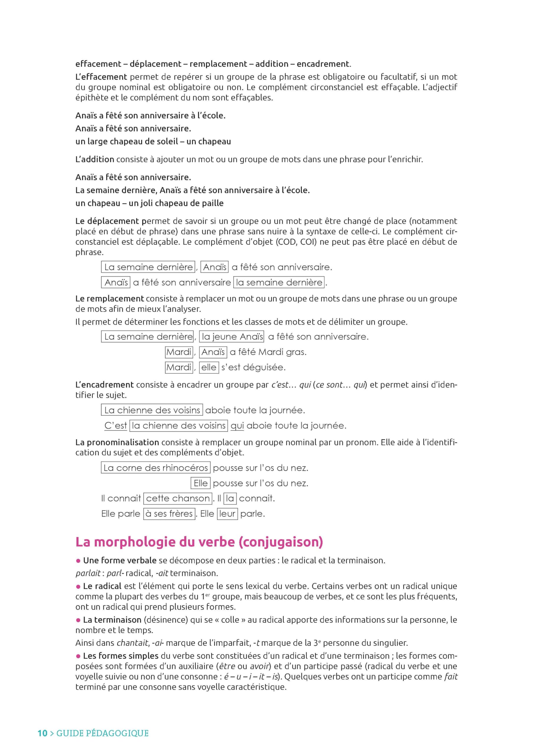 La grammaire ritualisée sur 2 jours - Programme 2025 - CE2-CM1-CM2 - Une version simplifiée de "La grammaire au jour le jour": Nouvelle édition Programme 2025