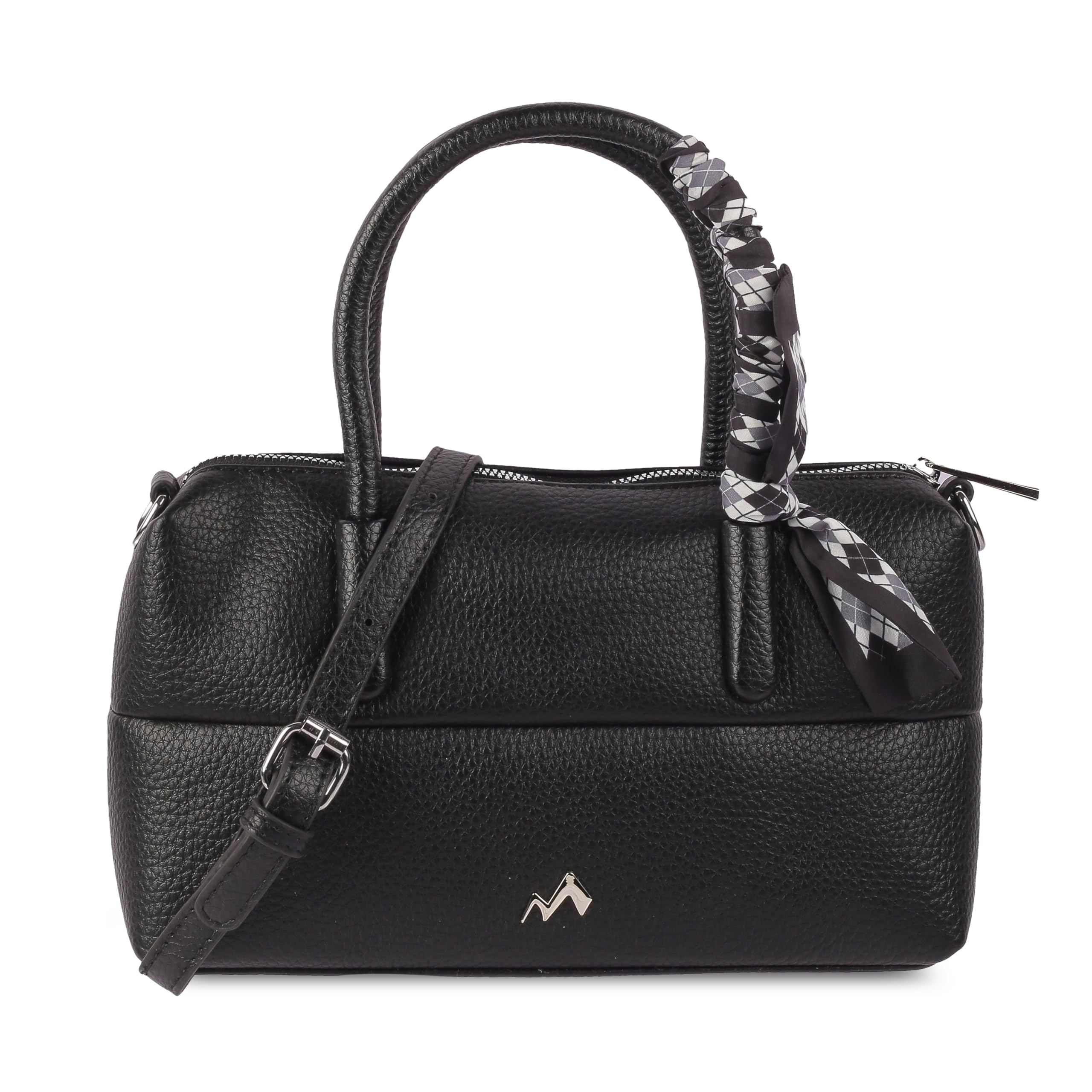 Metro Women Black Smooth Faux Leather Functional Timeless Style Bag (66-210) (B0D9TB6VPG) Amazon Price History, Amazon Price Tracker