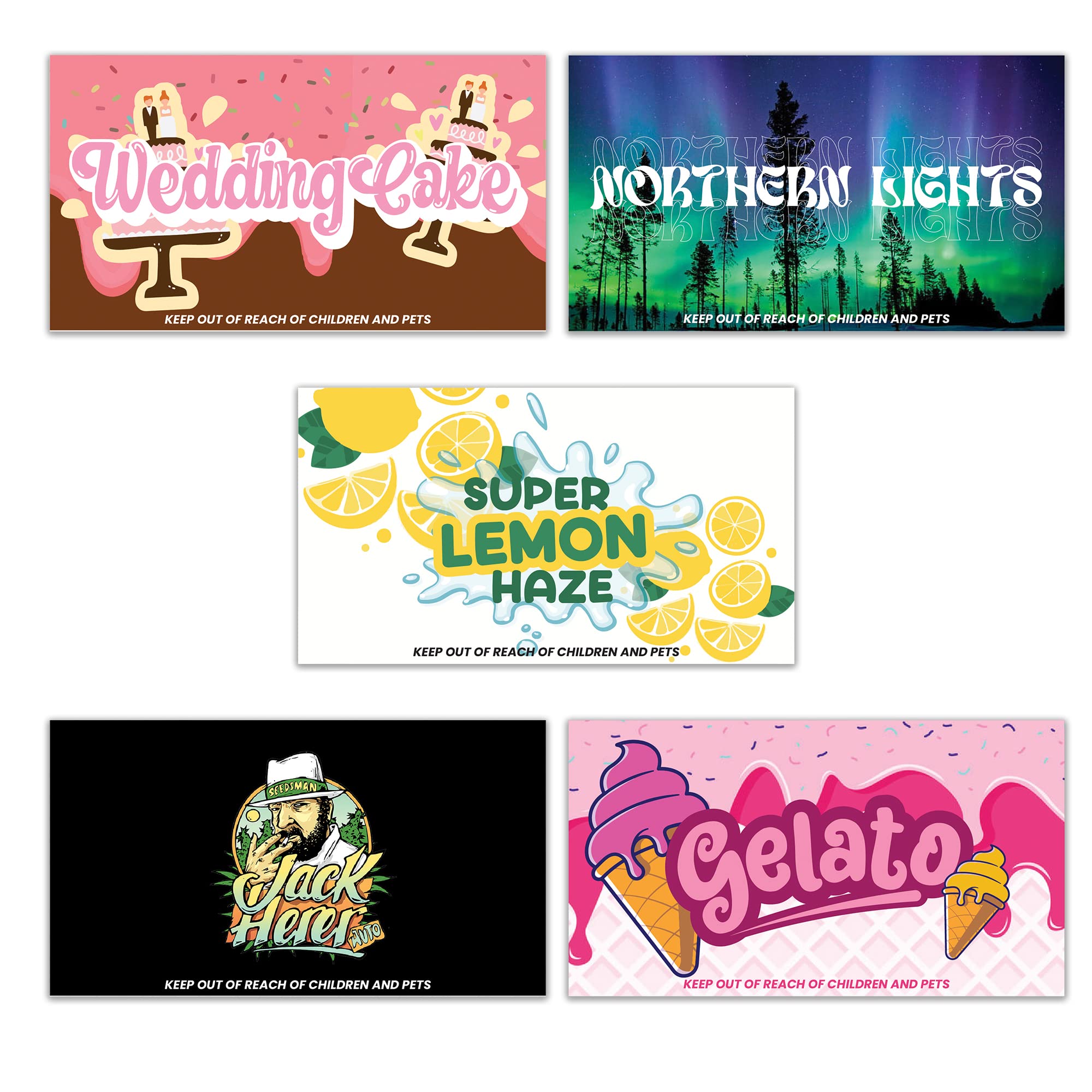 Amazon.com: 300 pcs Adhesive Label Stickers for 116mm Pre roll