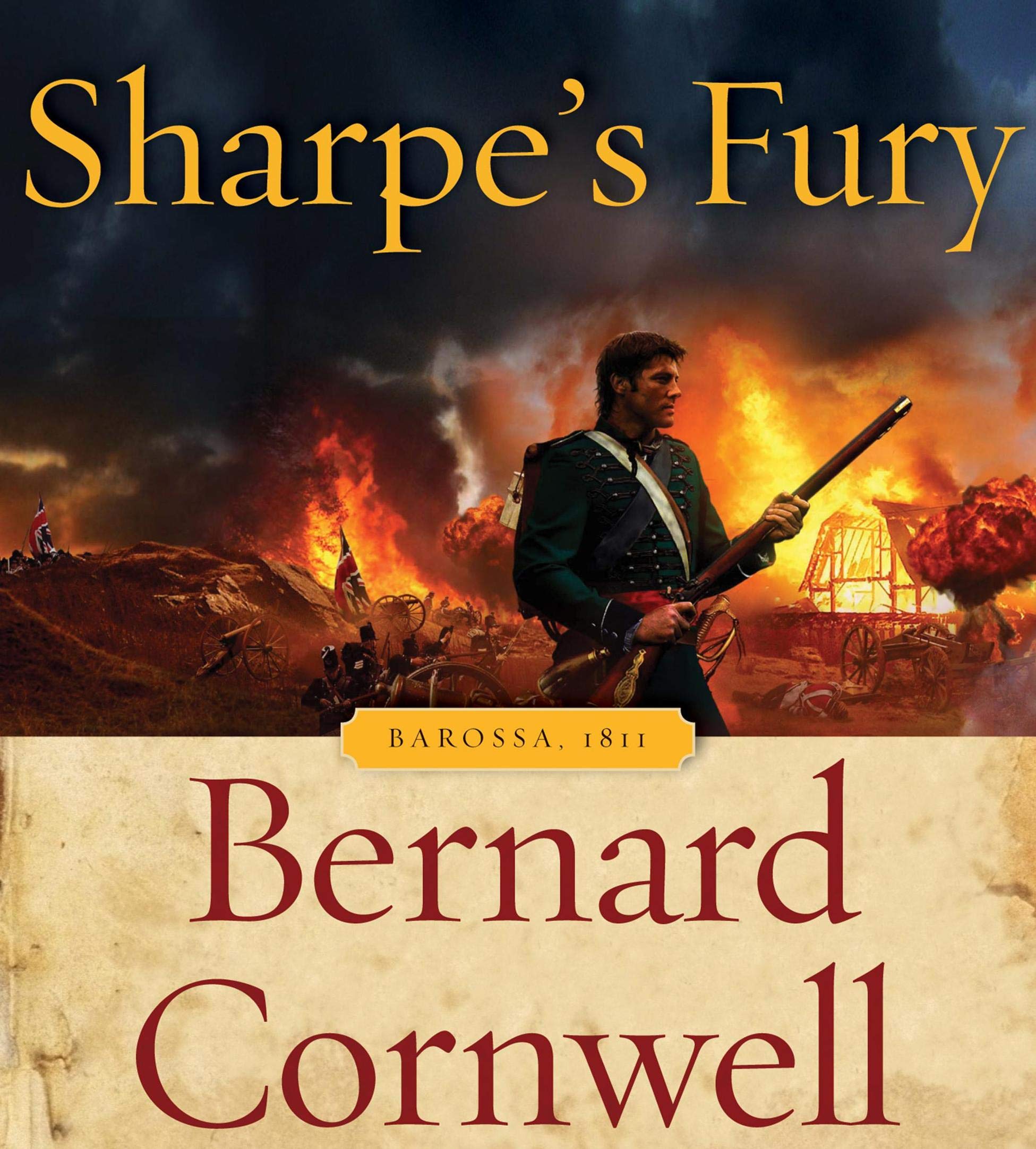 Cover art for Sharpe’s Fury