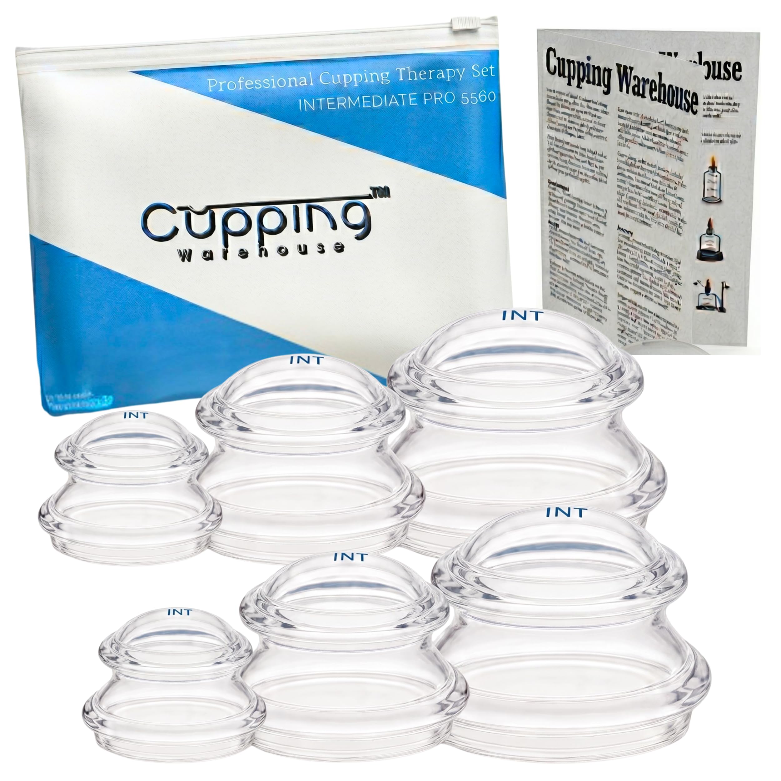 Cupping Warehouse Supreme 6 INT 5560 – Silicone Cupping Therapy Set