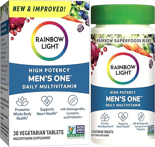 Miniatura 1 de RAINBOW LIGHT Multivitamínico para hombre 30 unidades