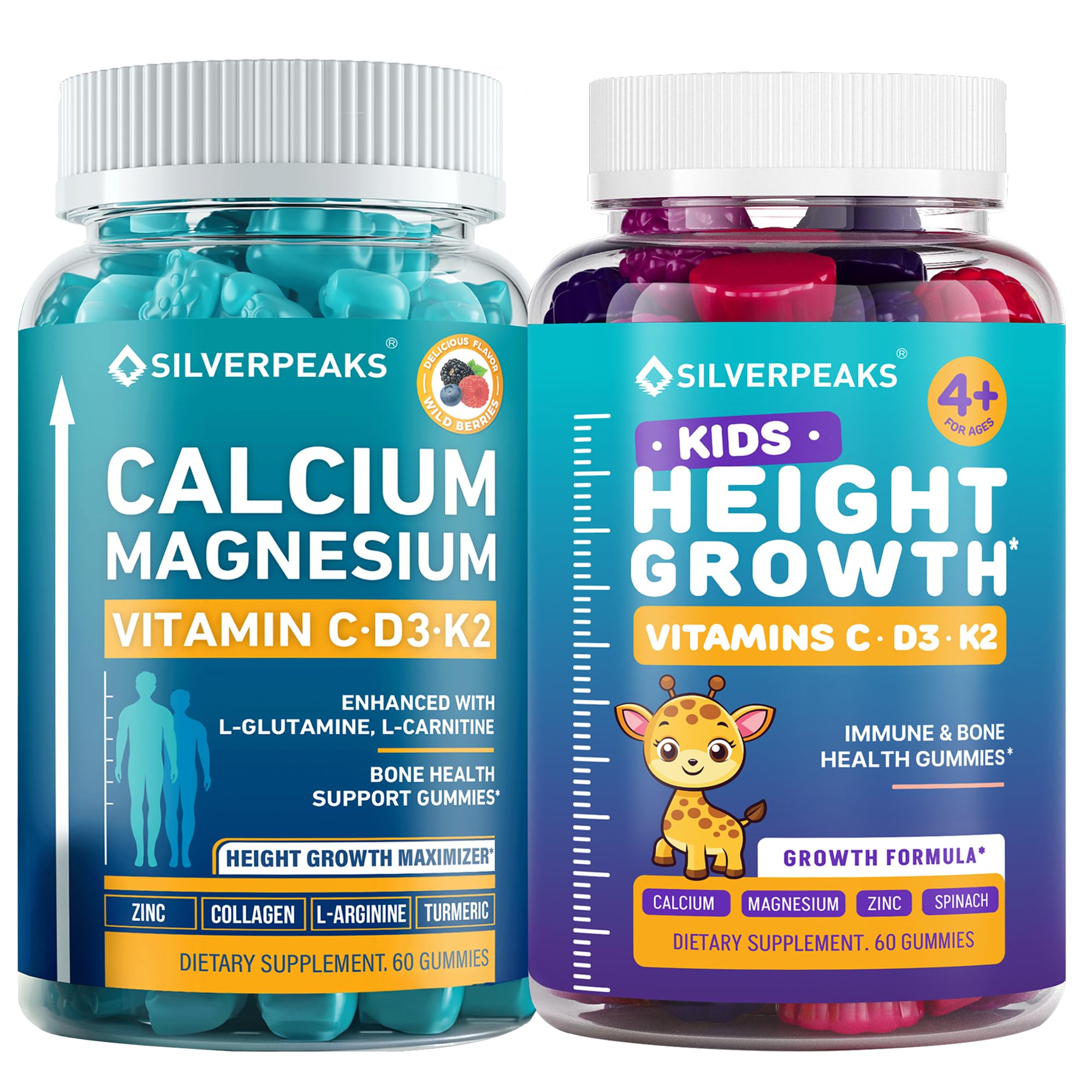 kids vitamins with d magnesium zinc amd l-carnitine Amazon.com: Calcium Magnesium Gummies & Height Growth Gummies for Kids in a  Bundle