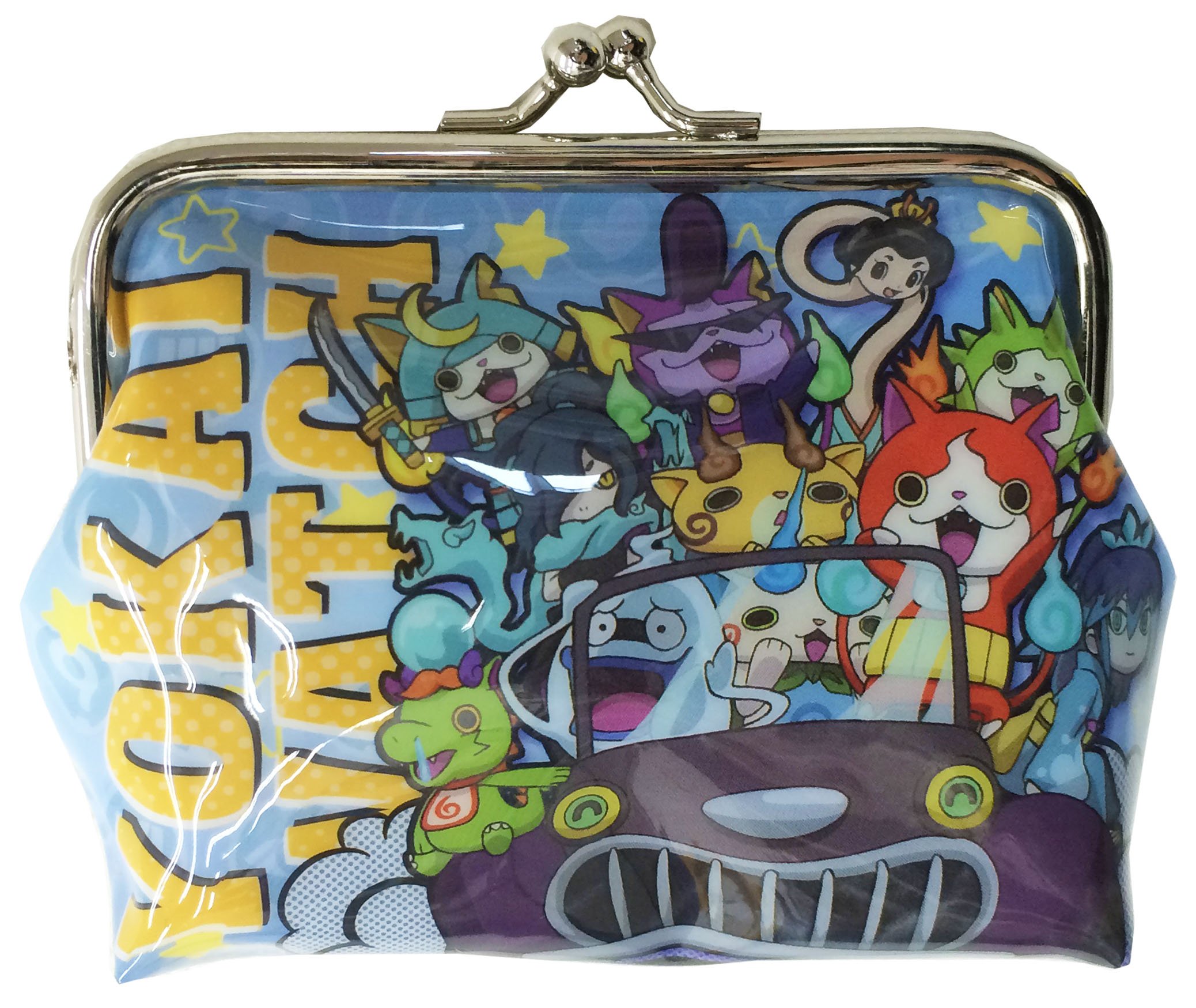 Amazon.co.jp: 妖怪ウォッチ 口金付コインケース(大) ドライブ柄 YW-061 : ファッション