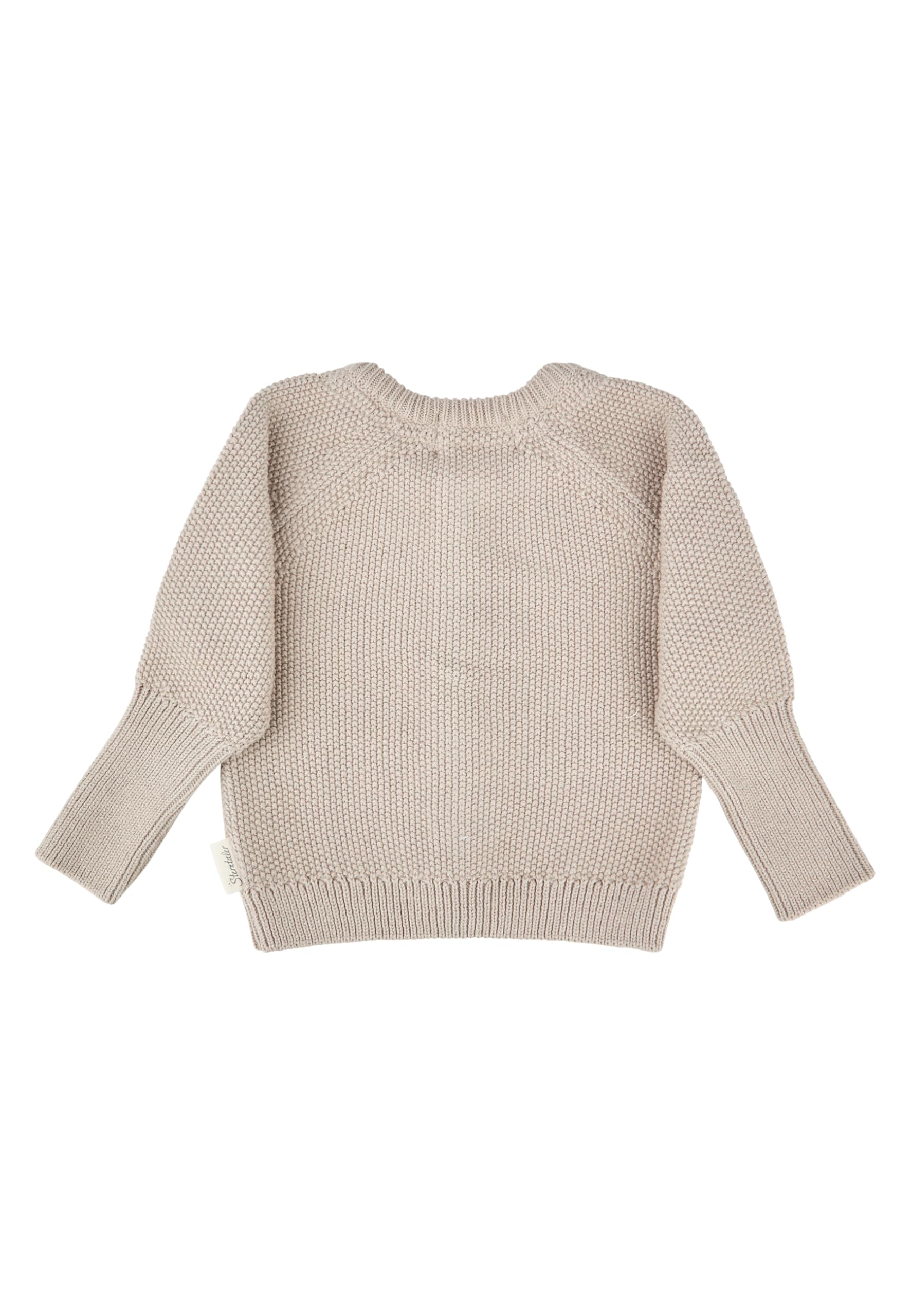 Sterntaler Strickjacke Struktur - Baby Jacke aus Baumwollgarn - Baby und Kinder Jacke mit Wickelverschluss zum Binden - Unisex Bekleidung