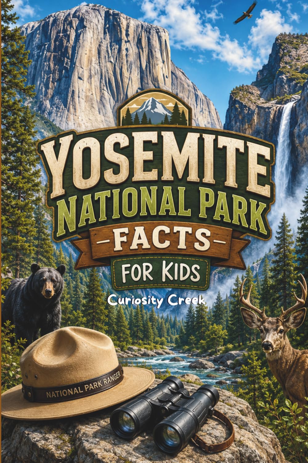 Yosemite National Park: Facts for Kids: Discover the Giant Granite Cliffs, Waterfalls, Giant Sequoias, Wildlife, and Amazing Adventures (USA National Park Books)