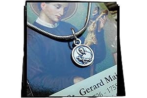 Saint Gerard Necklace: Divine Symbol of Serenity for Pregnancy and Fertility