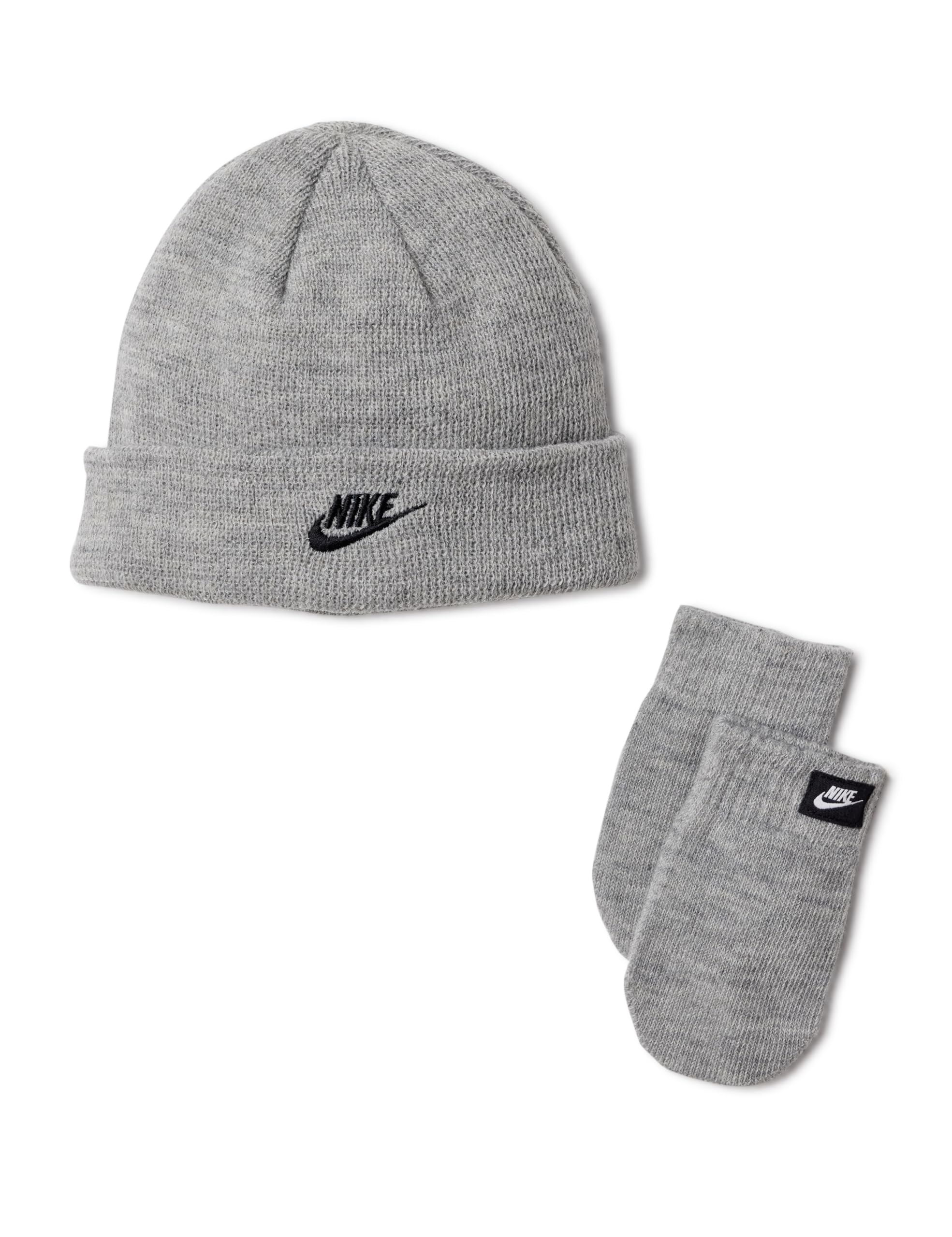 Nike Kids' Club Beanie and Glove/Mitten Set