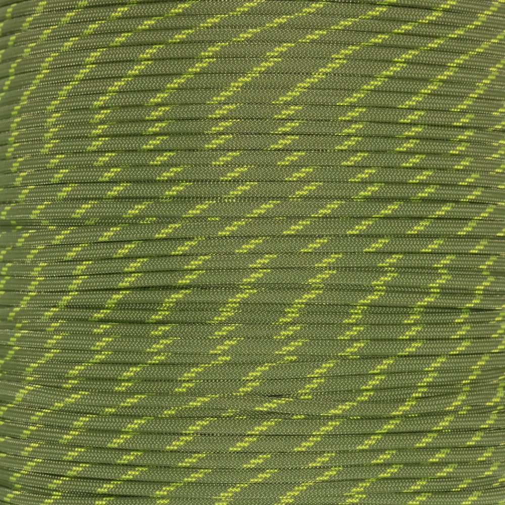 Paracord Planet 10', 20', 25', 50', 100' Hanks & 250', 1000' Spools of Parachute 550 Cord Type III 7 Strand Paracord Over 200 Colors