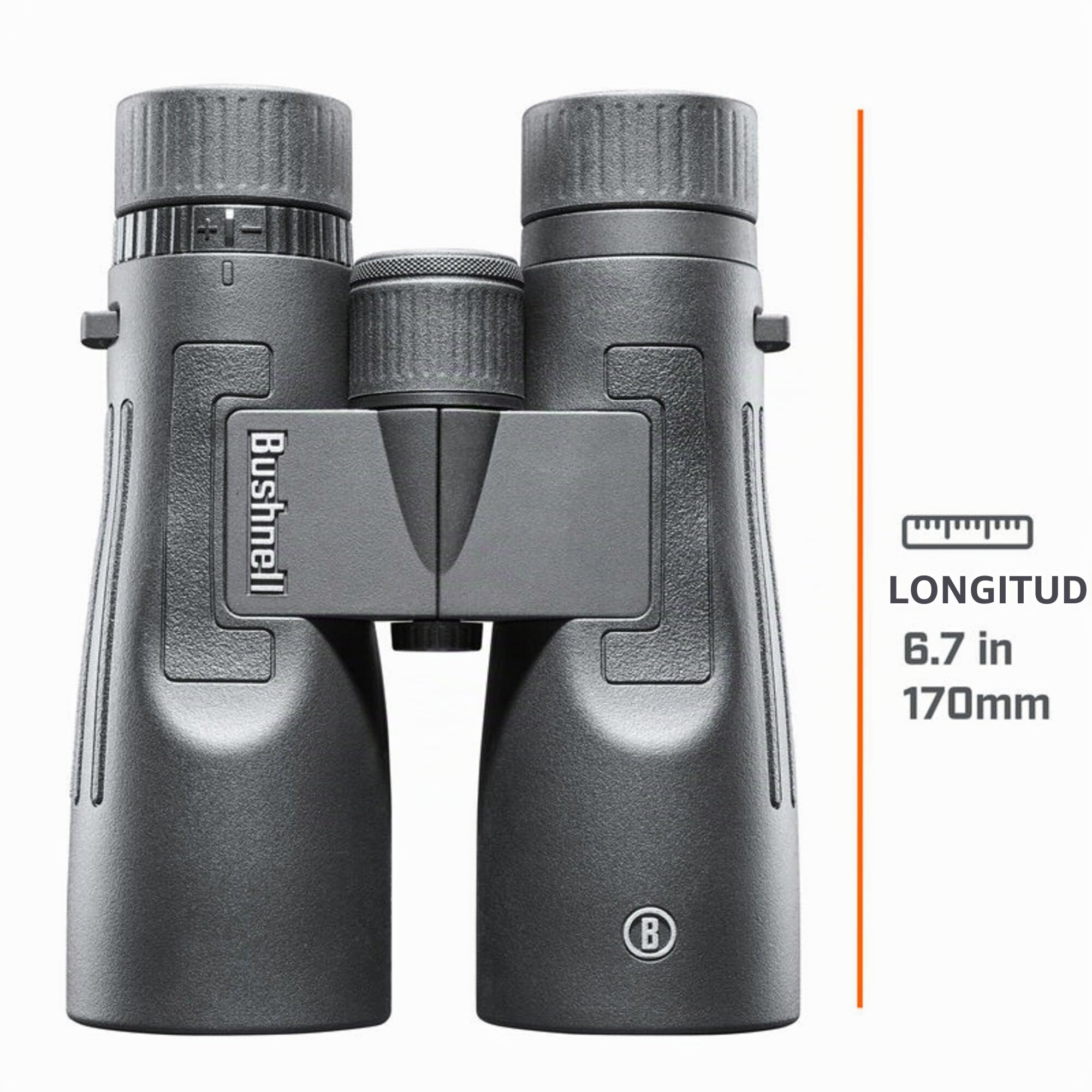 Bushnell - Legend - Prismáticos - 10x50 - Prisma de Techo - Negro - Multirecubrimiento Total - BB1050W