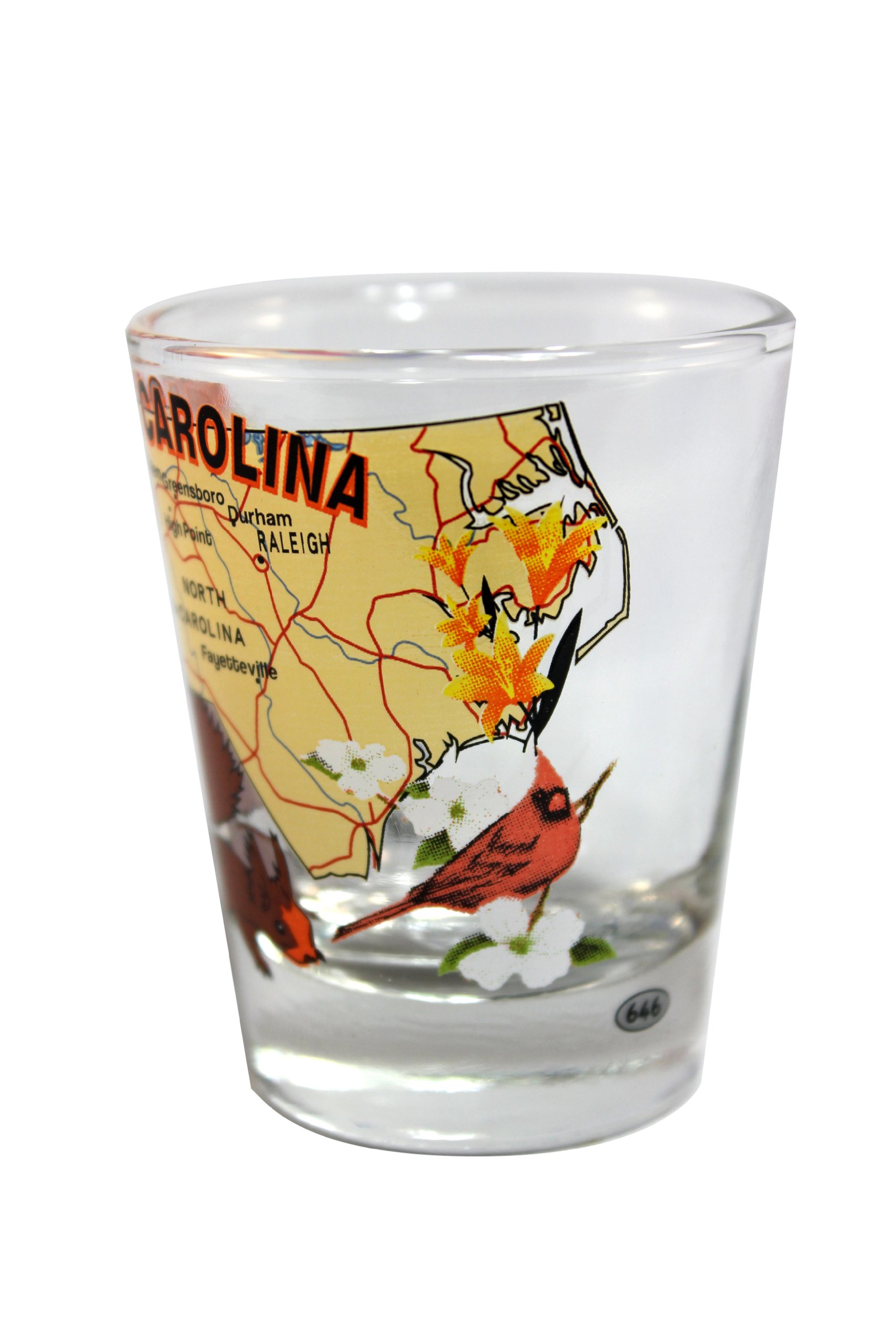 Souvenir Shot Glass - North Carolina