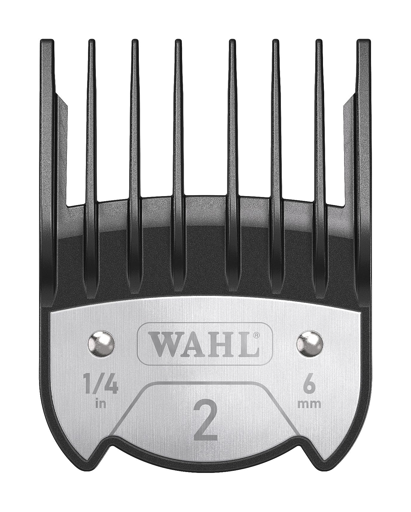 WAHL Premium Magnetic Attachment Combs, #2, 6 mm, Hair Cutting Combs, Attachments, Hair Clipper and Trimmer Accessories, Black, Kuno, Chromstyle, Genio