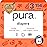 Pura Hypoallergenic Diapers, Size 3 (9-20 lbs) Monthly Pack, Overnight, up to 12 Hours Leak Protection, Suitable for Sensitive Skin, TCF, Super Soft Organic Cotton, 6 Packs of 26 (156 Baby Diapers)