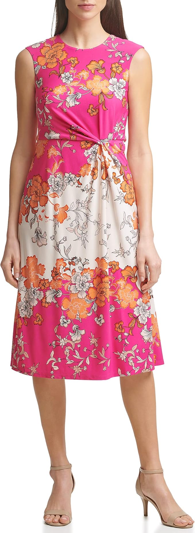 vince camuto knee length dresses