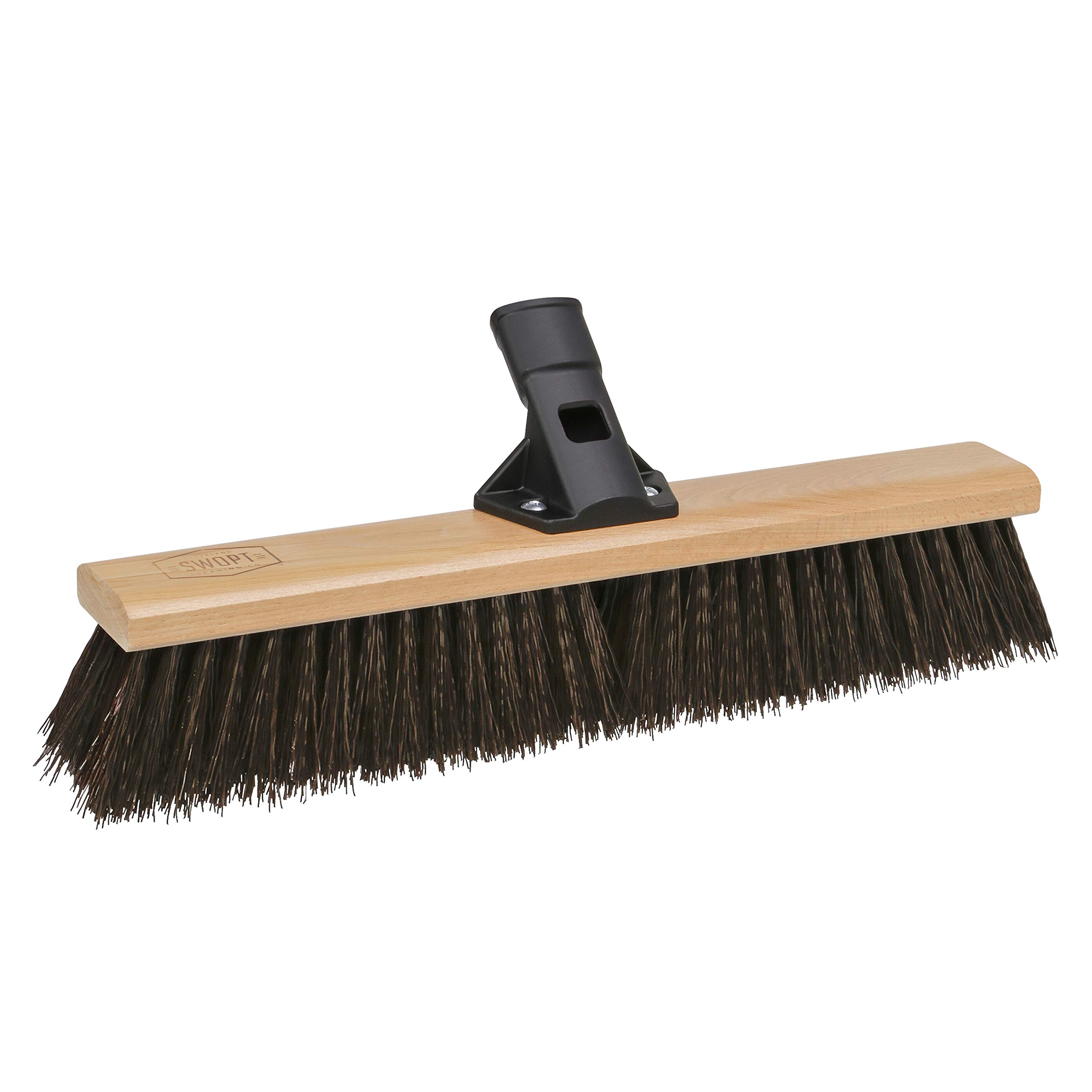 SWOPT Garage Cleaning Kit – Includes Handles, Push Brooms, Deck Brush, Squeegee & Organizer For Outdoor Cleaning