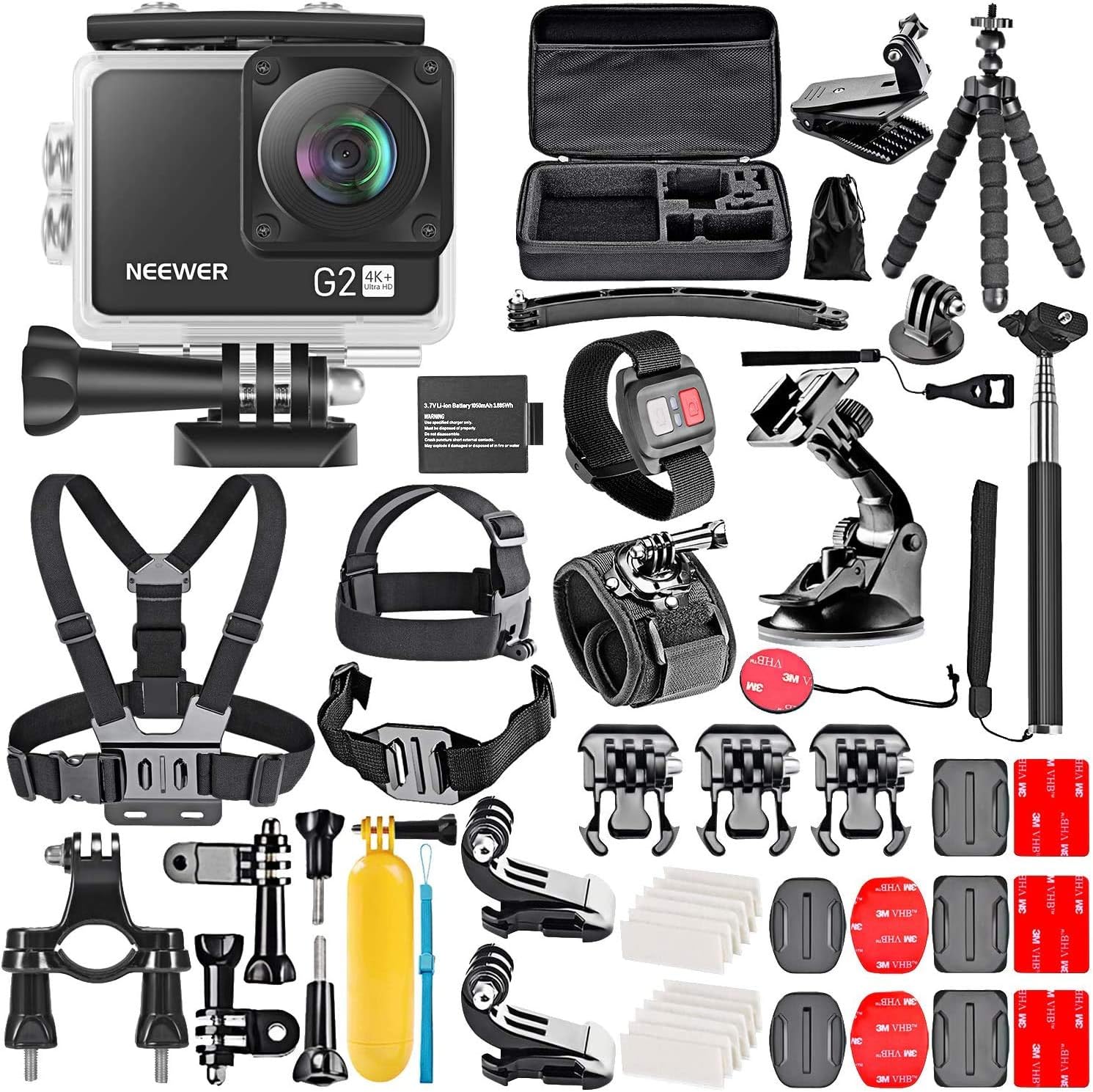 telecamera d'azione con touch screen