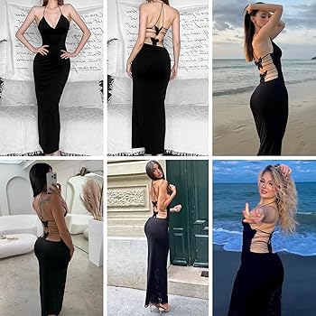 Amazon.com: Women's Sexy V Neck Sleeveless Maxi Dress Amazon.com: Women's Sexy V Neck Sleeveless Maxi Dress