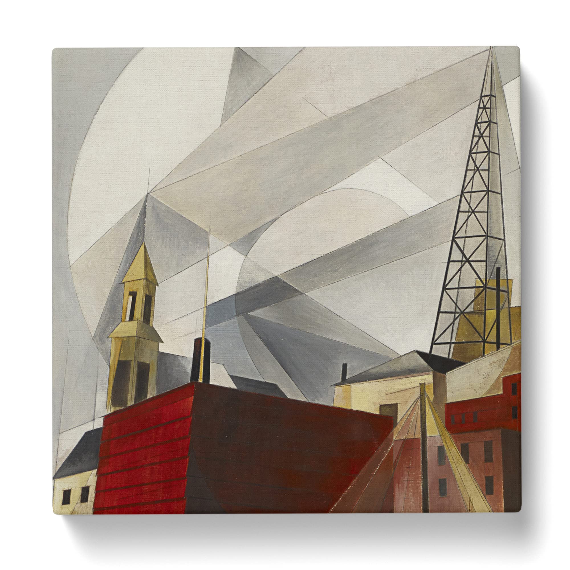 Lancaster by Charles Demuth Canvas Print, Mixed, 35L x 35W cm - Image 3