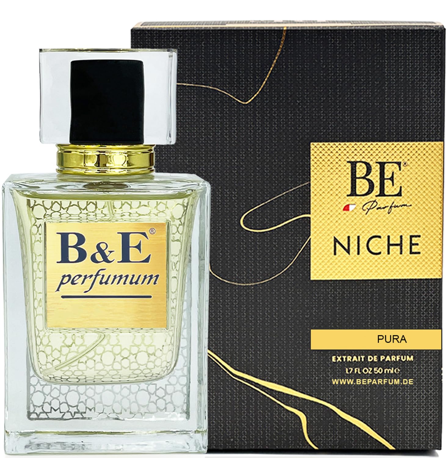 Pura - 50ml - Extrait de Parfum Unisex - Fruchtig-süß – Verführerisch- mit 30% Parfümöl – bis zu 14 Stunden extrem langanhaltender Duft
