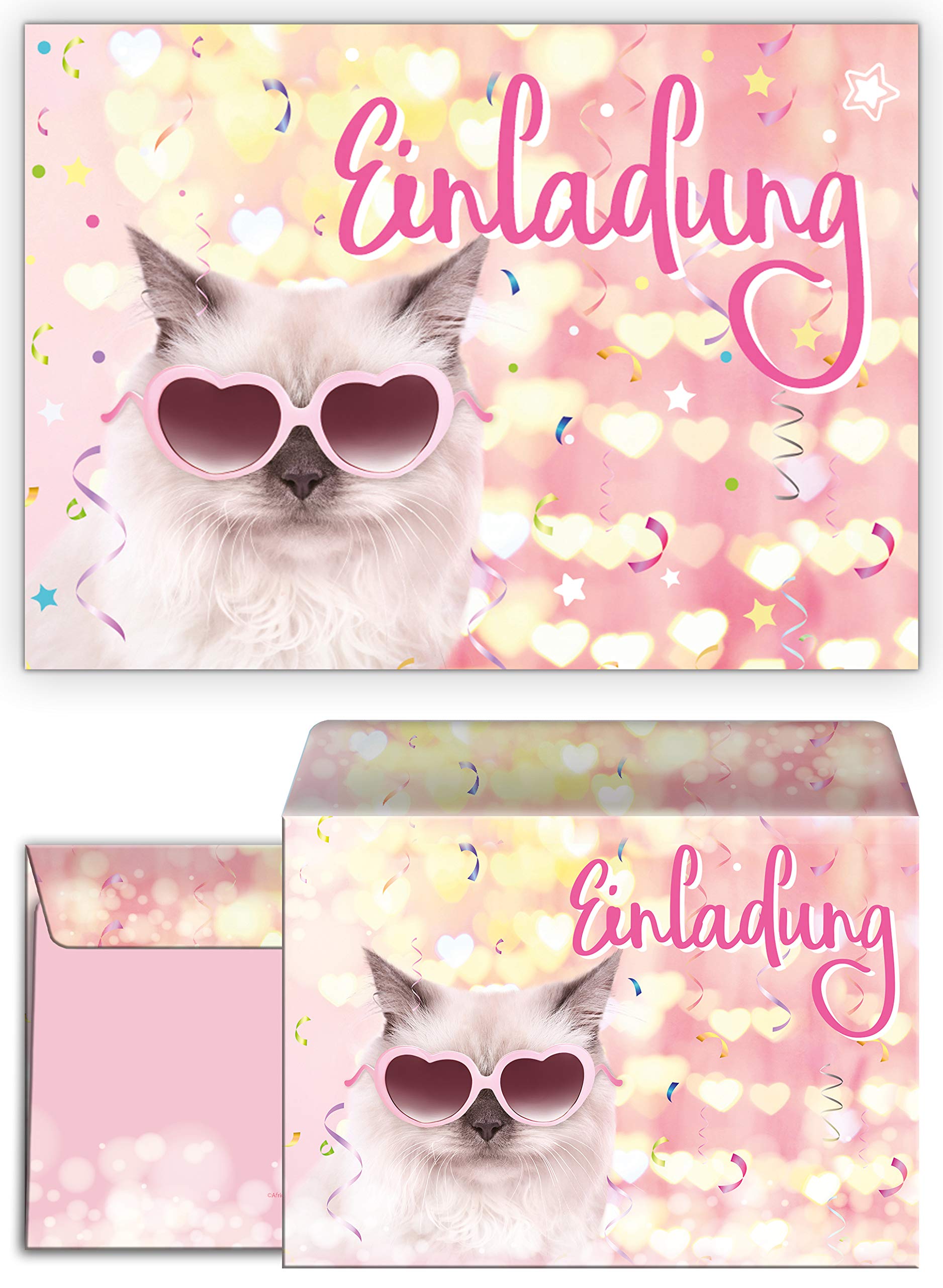 Lot De 12 Cartes D'invitation Pour Anniversaire D'enfant Garçon Fille