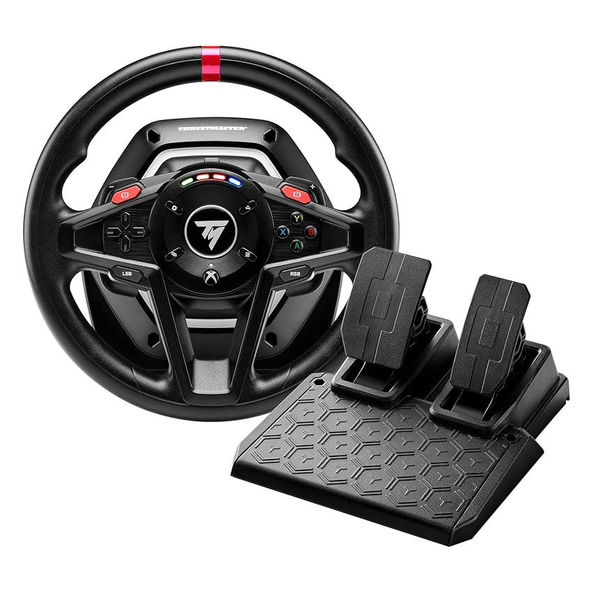 Immagine del prodotto Thrustmaster T128, Volante Force Feedback con Pedali Magnetici, Xbox Series X|S, Xbox One, PC