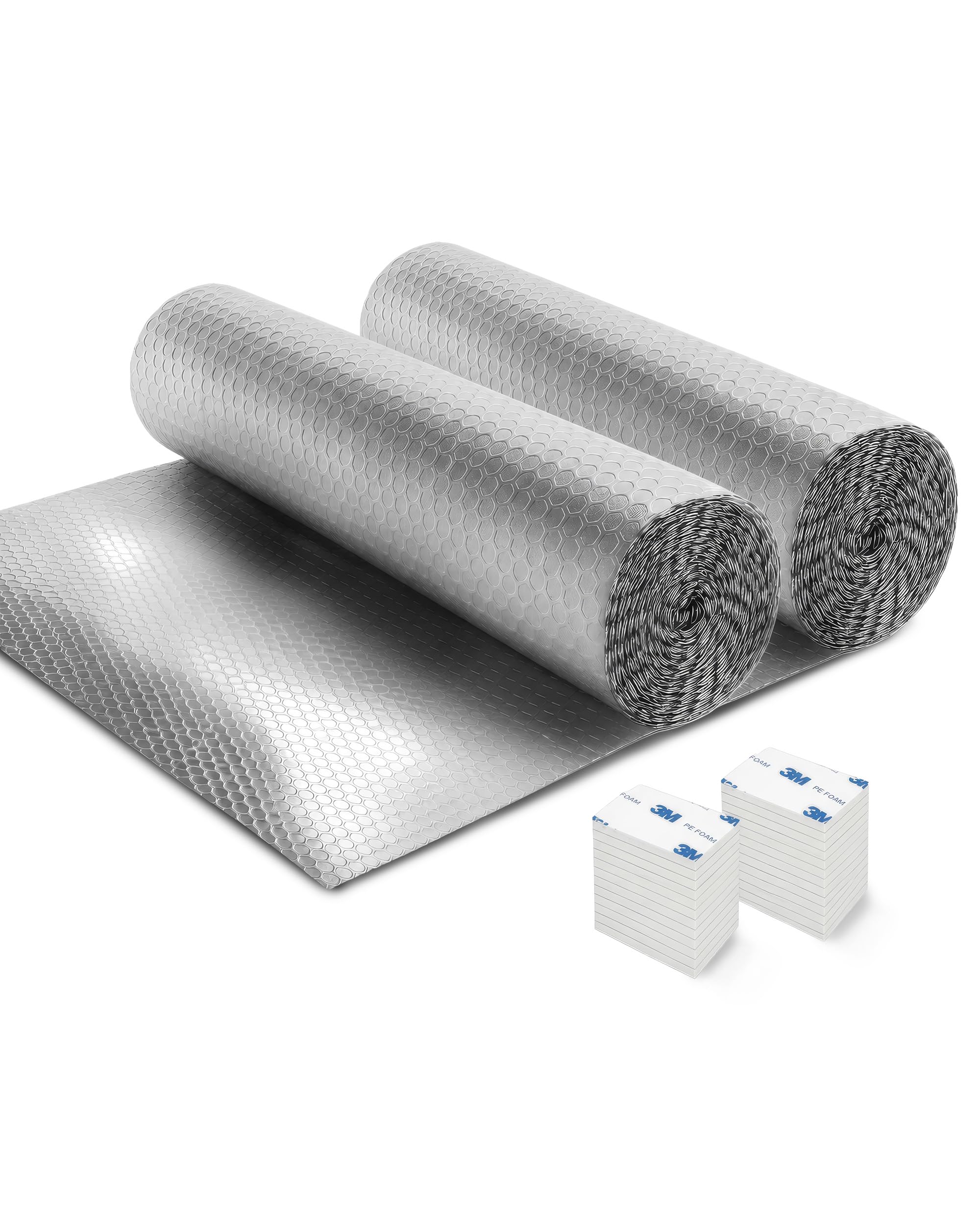 Haltons Reflective Radiator Foil 5M X 60Cm Energy Saving Insulation With 3M Self-Adhesive Pads2 Pack from B&Q