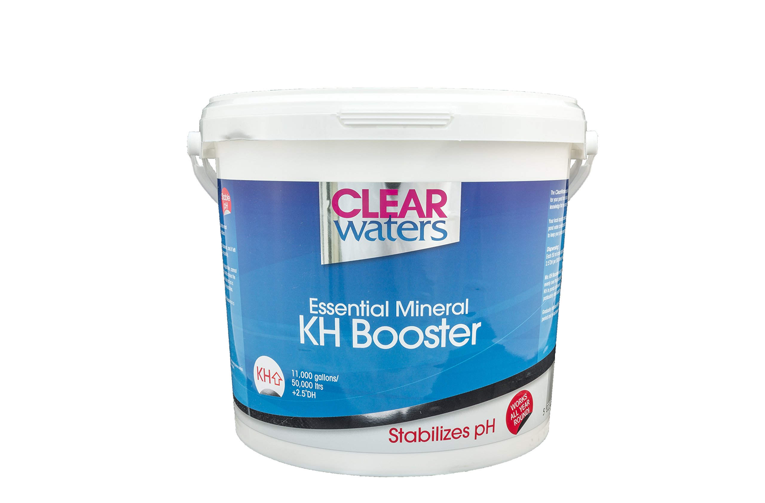 ClearWater Pond Balance Treatment - KH Booster 5L, Treats 50,000L – Pond Clear Water Treatment for When the PH is Down – Increase KH for a Healthy, Balanced Pond