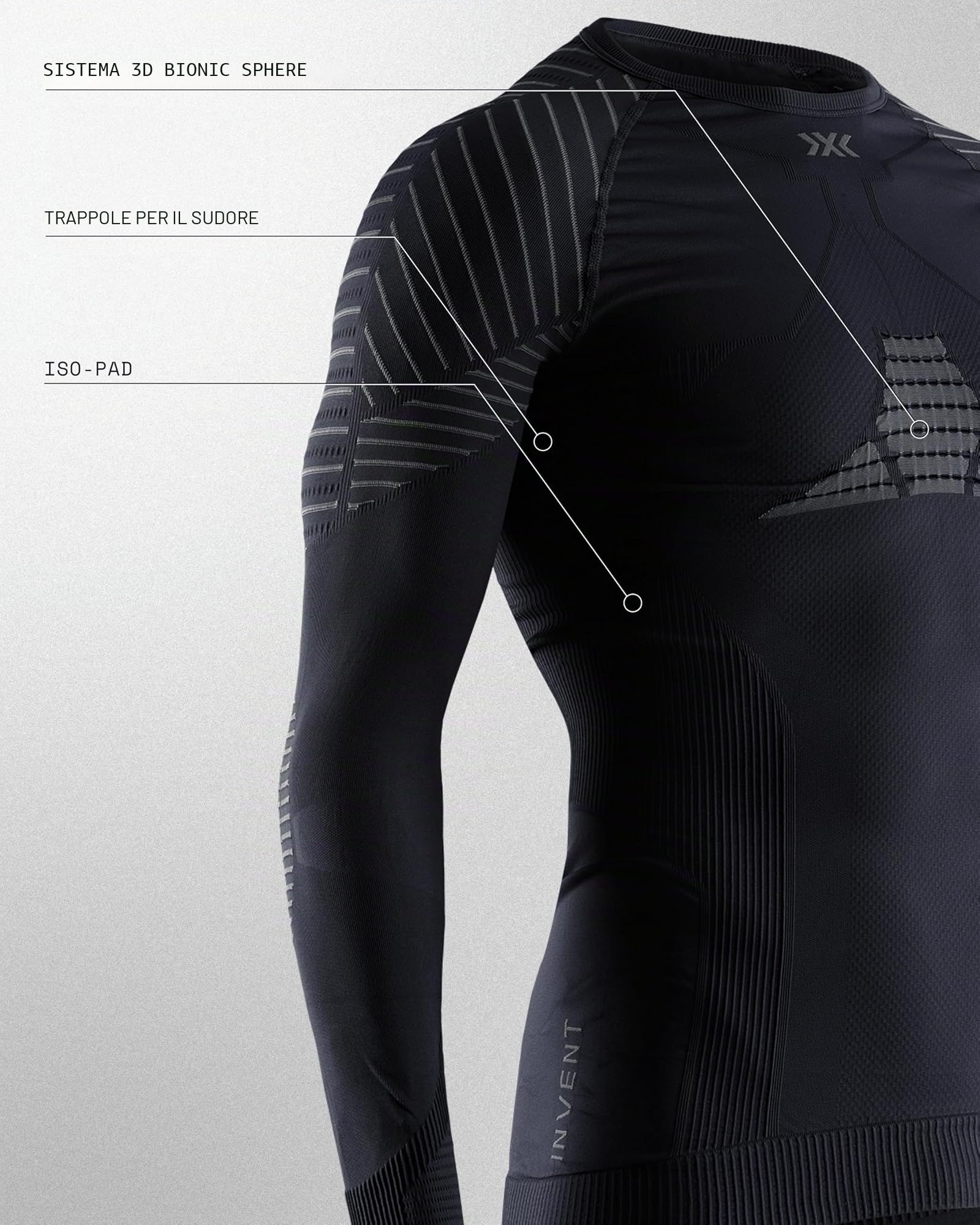 X-Bionic Invent 4.0 Maglia Termica