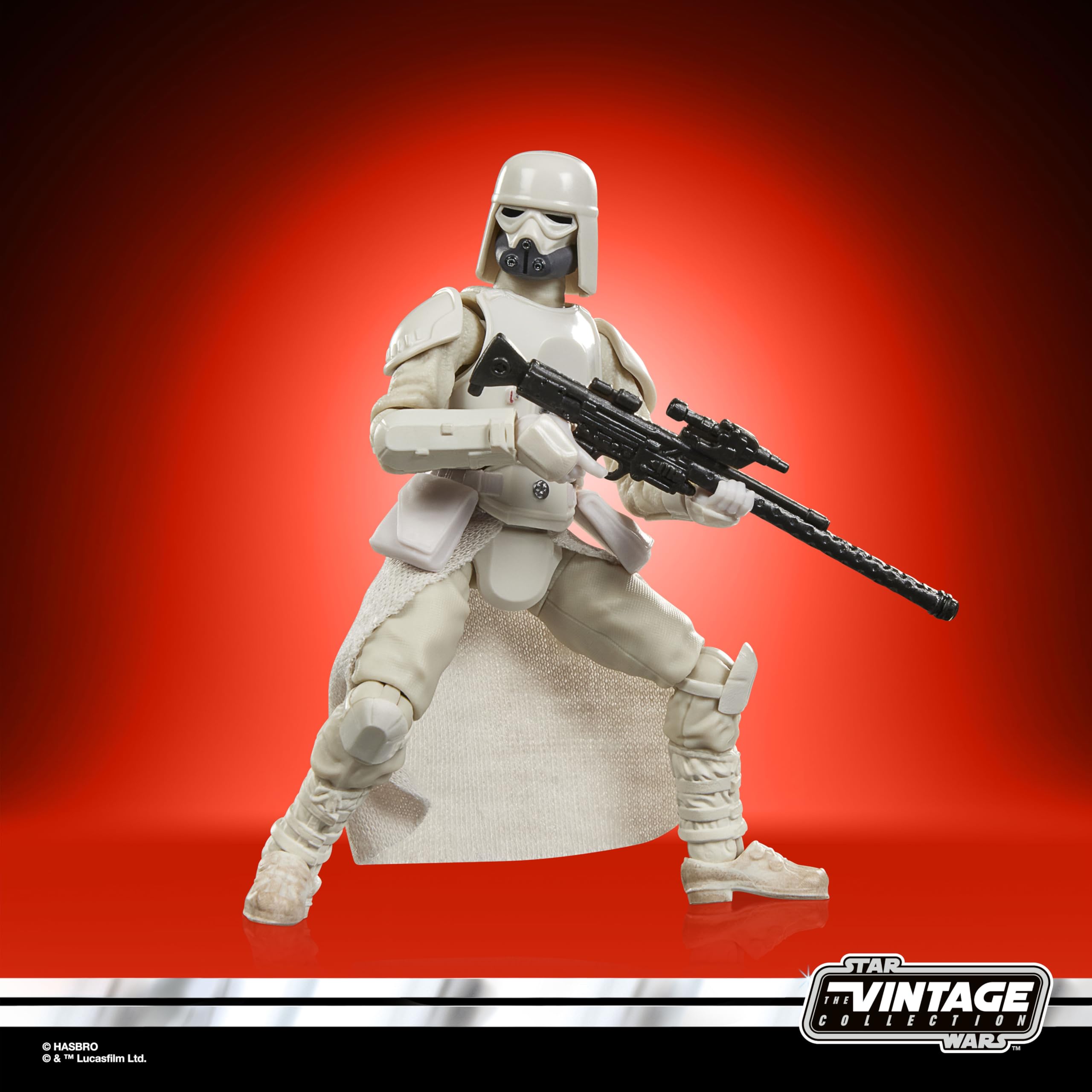 Star Wars La colección Vintage, Imperial Remnant Snowtrooper, The Mandalorian and Grogu, Figura Premium de 9,5 cm