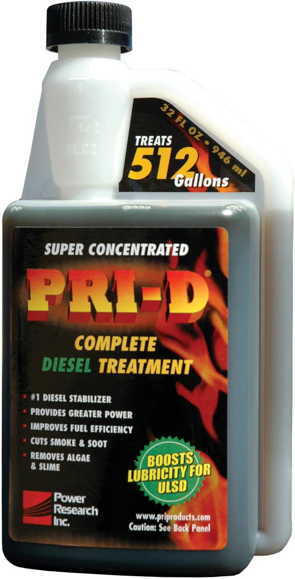 Pri-Products PRI Fuel Stabilizer - LUBRICITY - STABILITY DIESEL TREATMENT 32Oz