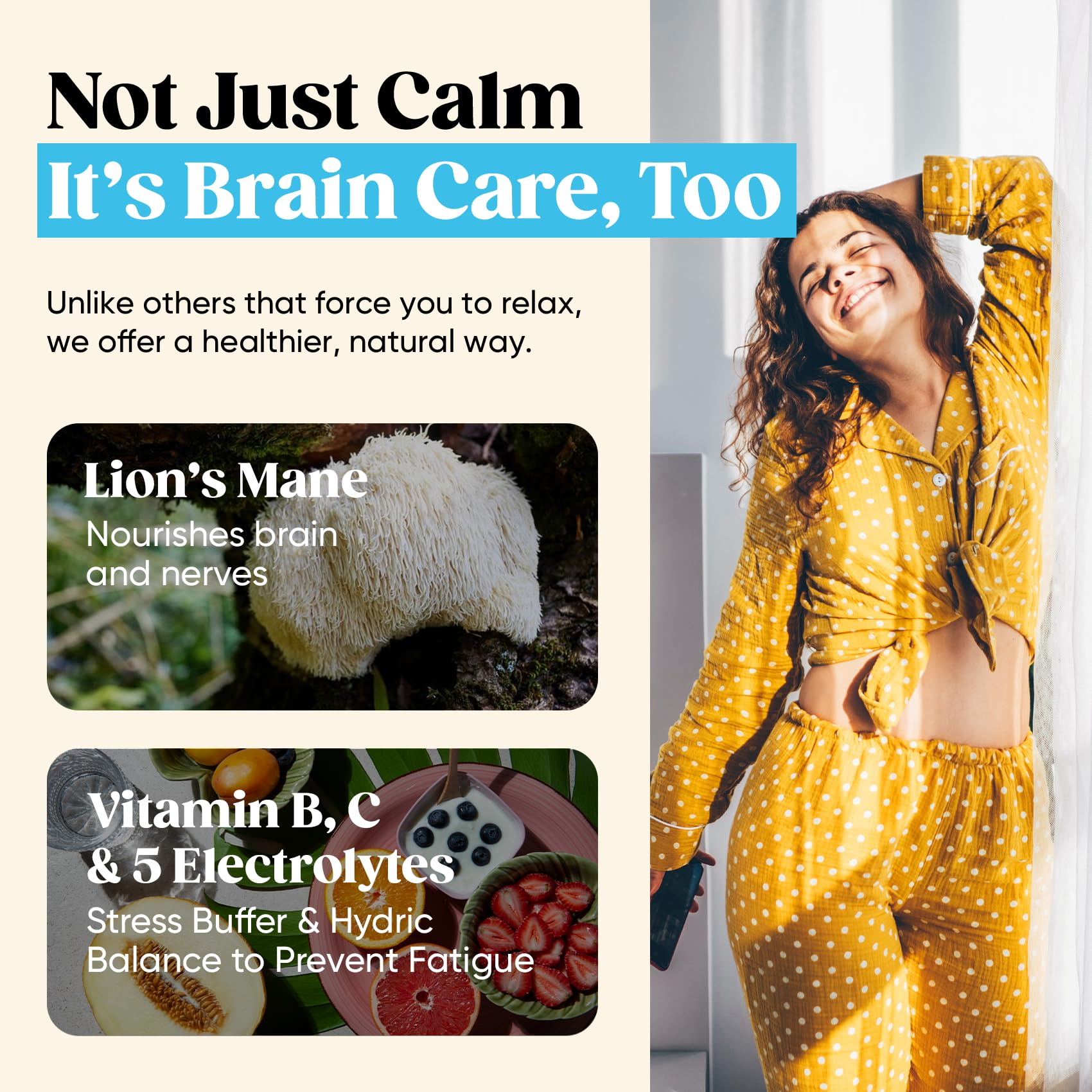 Venture Pal Calm Drink Mix, 12-in-1 Cortisol Reducer & Sleep Aid — Amazon image 4