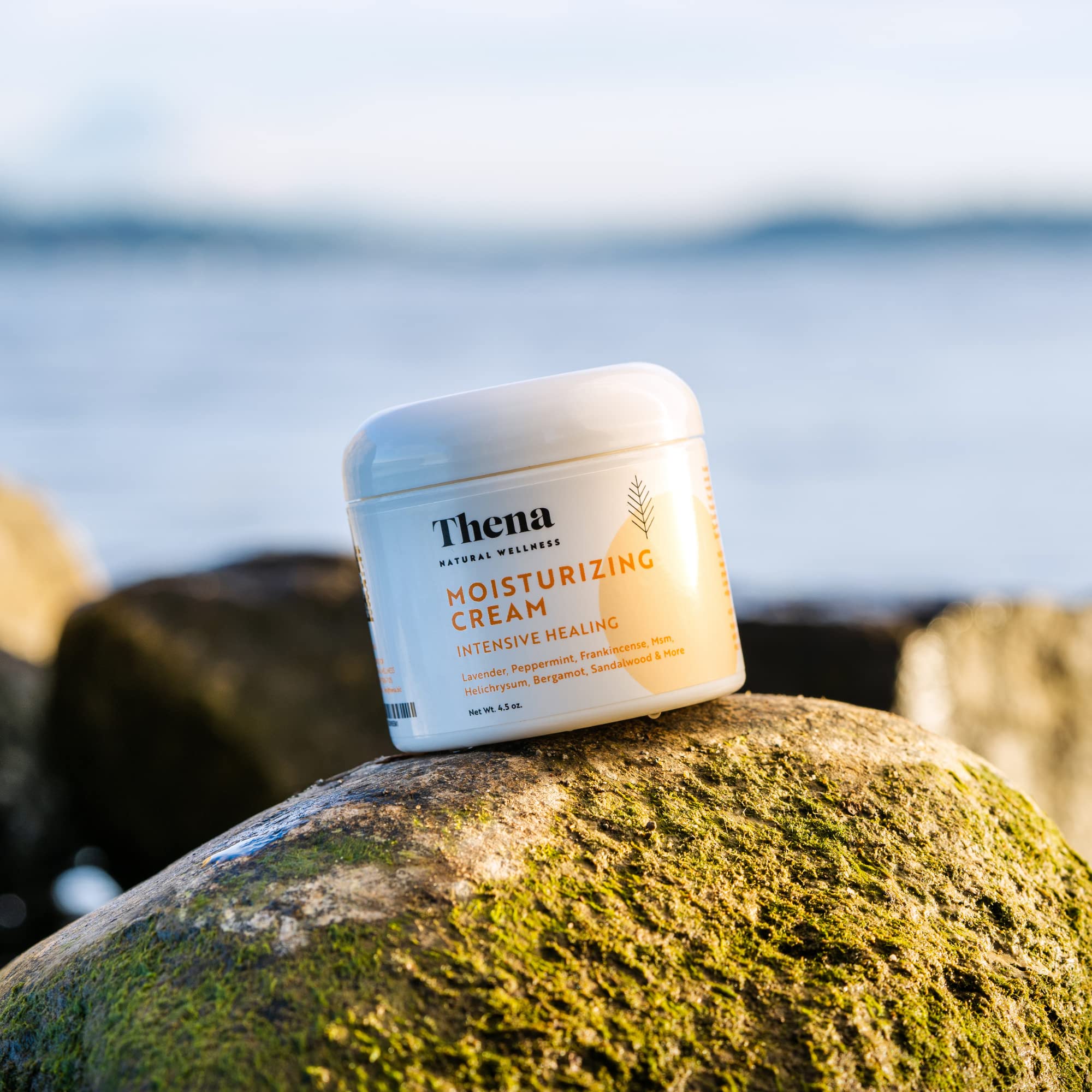 THENA Intensive Healing Cream for Eczema Treatment Scalp Psoriasis Dry Itchy Skin Rosacea Rashes