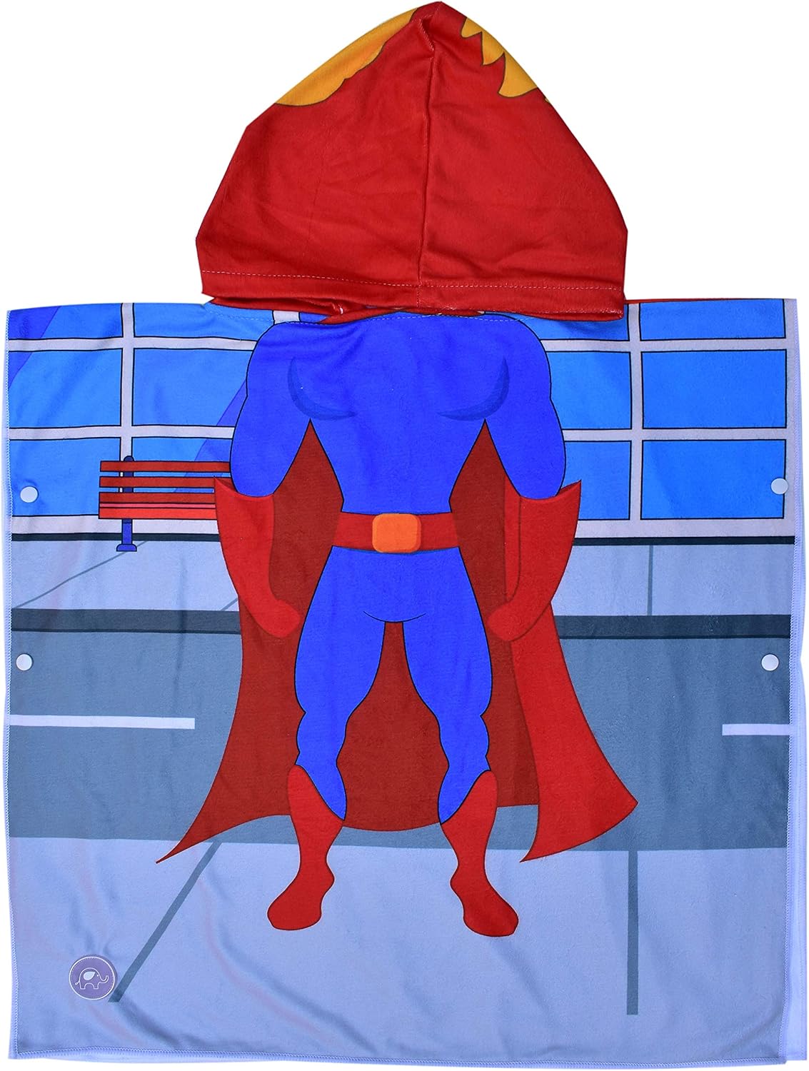 Elite Trend Soft Baby Bath Towel Beach Towel Bathrobe for Kids 1-7 Years
