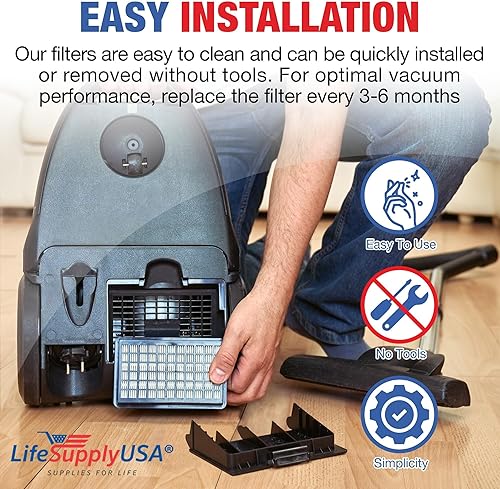 Miniatura 9 de True HEPA Filtro de aire compatible con Electrolux Guardian