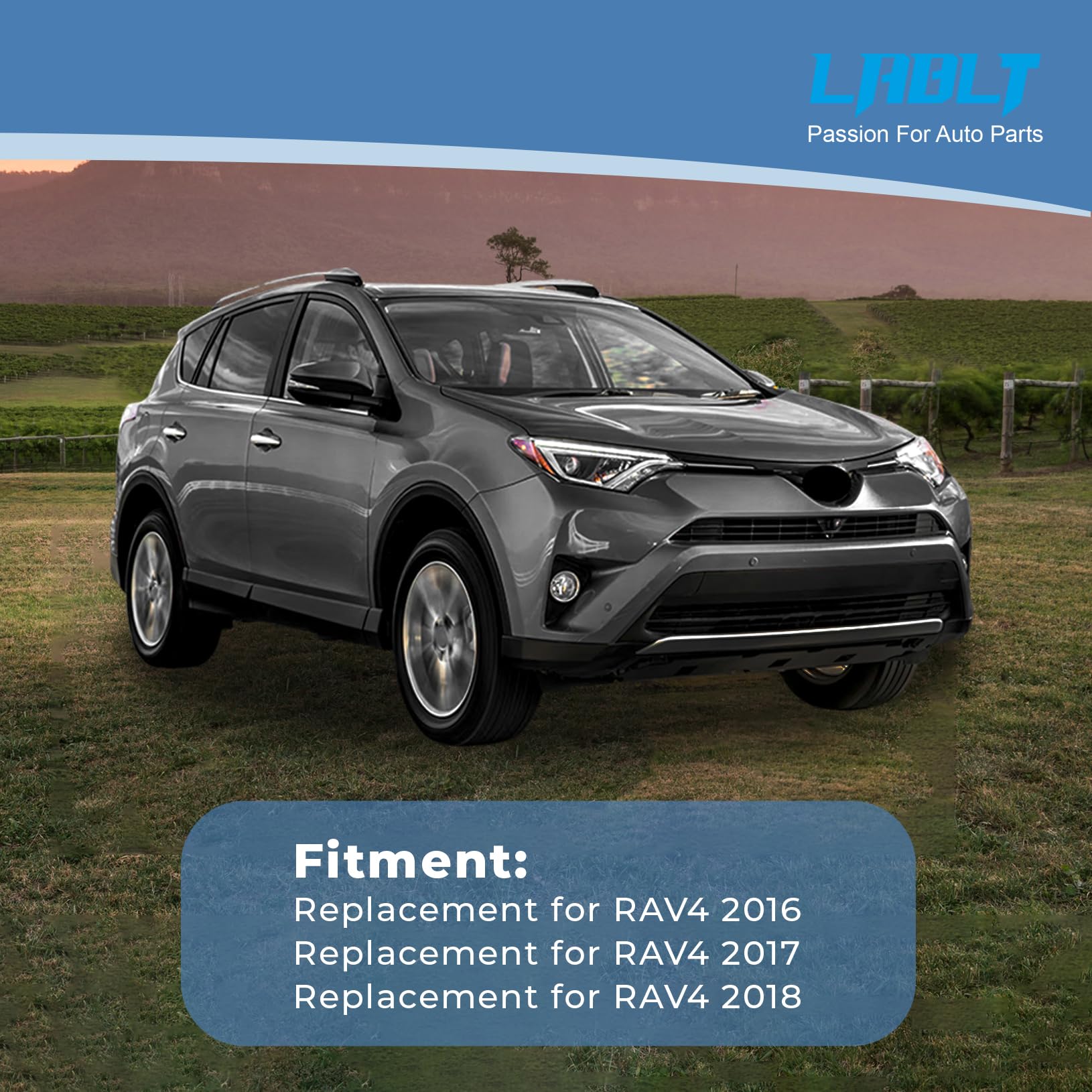 Faro Proyector Halógeno Para Toyota RAV4 2016-2018