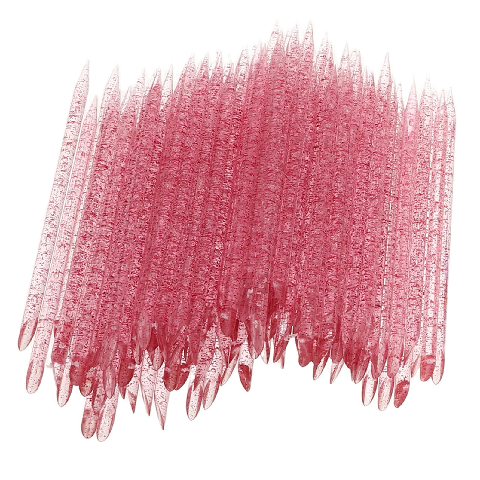 600piezas Kit de Herramientas para Armaduras de Empujador de Cutículas de Doble Cabeza Removedor de Cutículas para Decoración de Uñas DIY y Arte de Uñas
