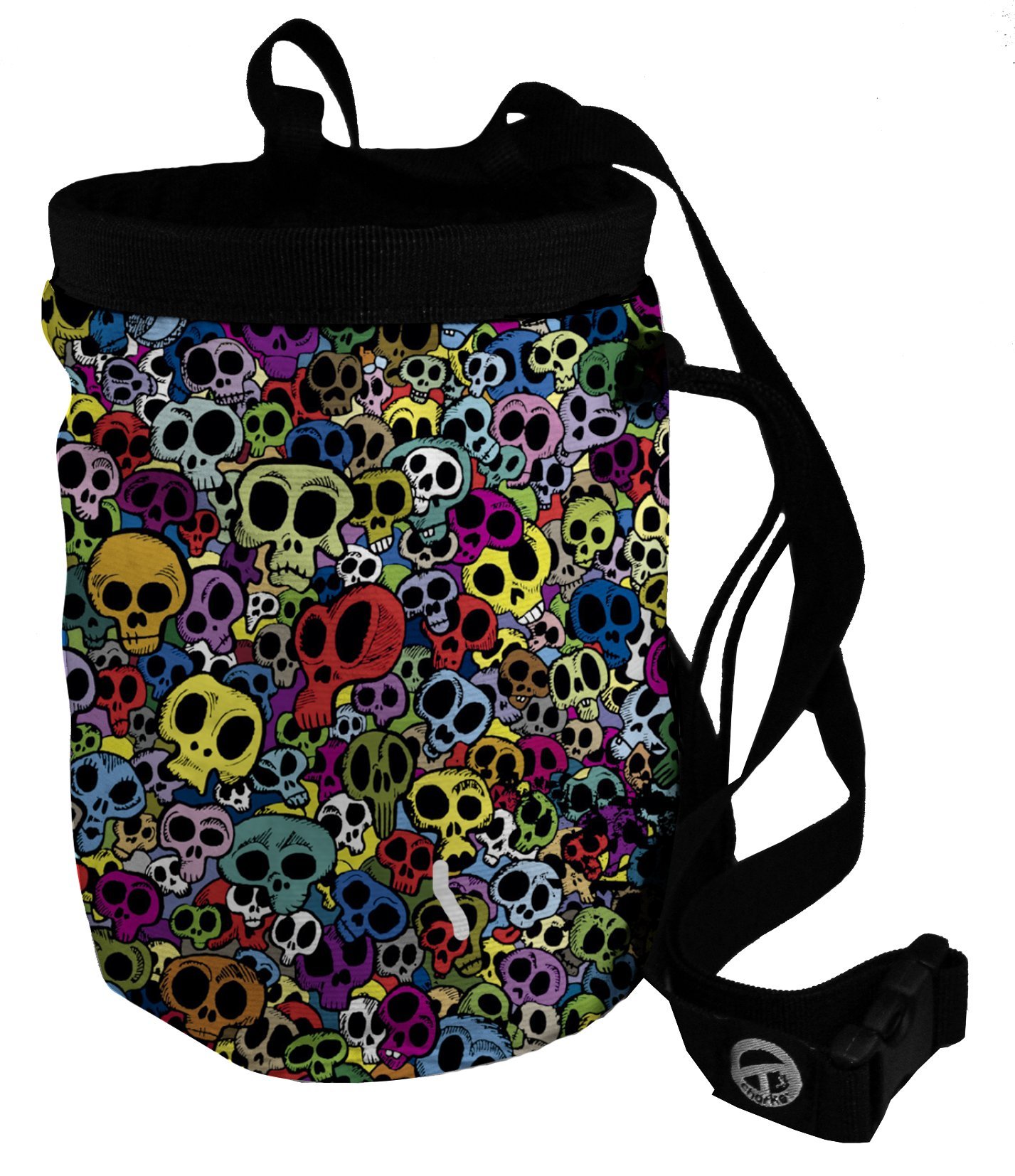 charko crapyskull Chalk Bag, Mehrfarbig, Standard