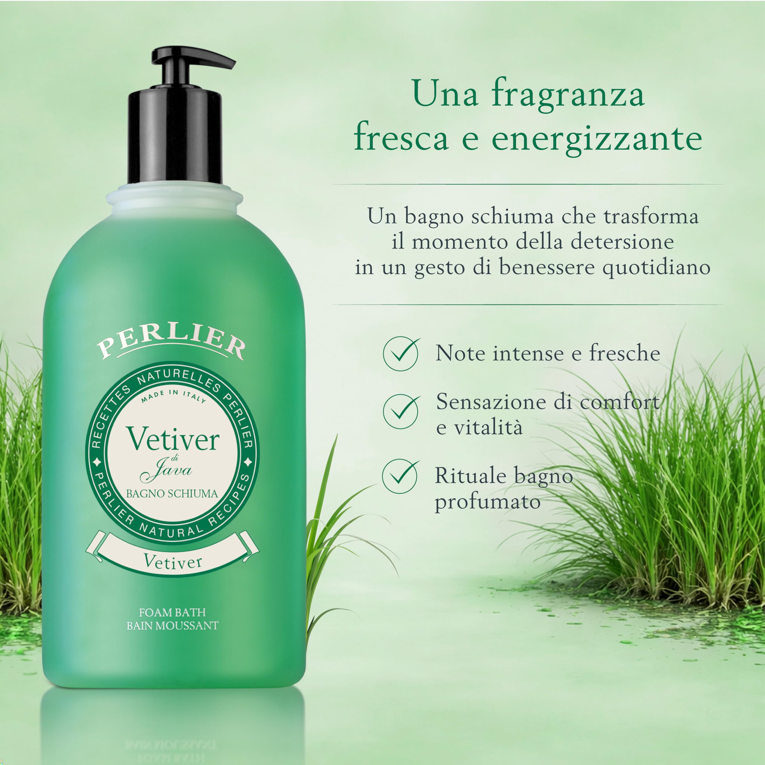 PERLIER BAGNO VETIVER 3000ML