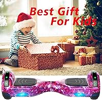Vista 6 de UNI-SUN Self Balancing Scooter for Kids, 6.5" Two Wheels Scooter with Bluetooth and Lights for Girls Boys Kids Adults