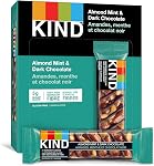 KIND Healthy Snacks Bars, Nuts, Sea Salt, & Dark Chocolate, Gluten Free, Low Sugar, High Fiber Snacks, 6g Protein, 12 Count