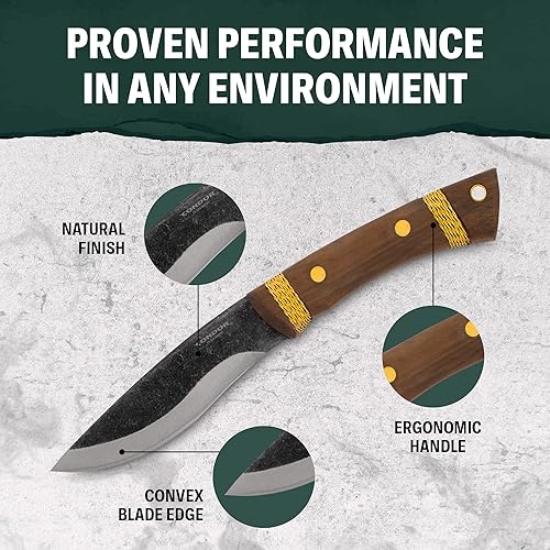 Vista 34 de Condor Tool & Knife, Cuchillo Mini Hudson Bay