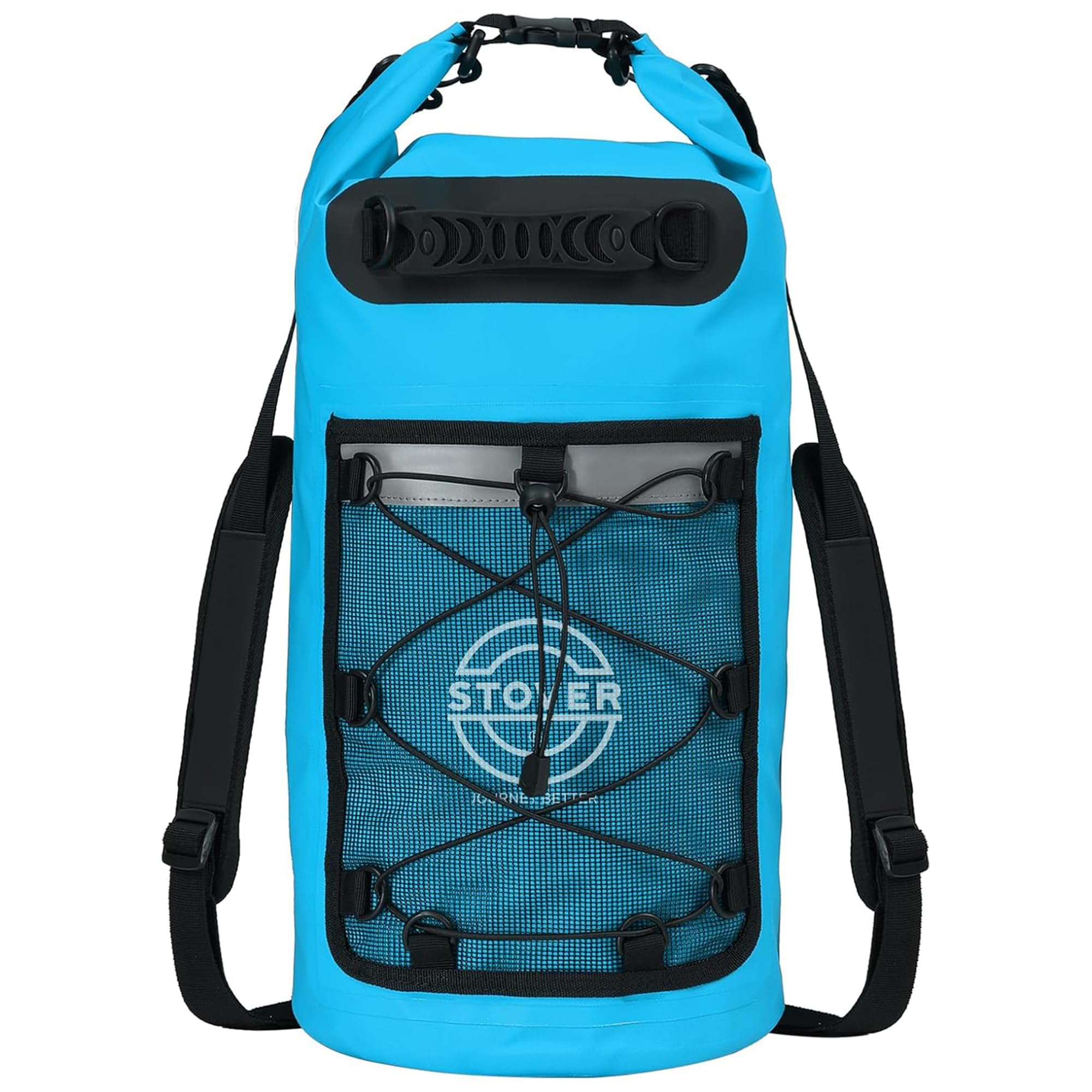 STOVER 25/30/40/55L Waterproof Dry Bag - Heavy Duty Roll Top Dry Backpack for Kayaking, Boating, Camping Men/Women
