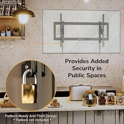 Miniatura 7 de Mount-It! Advanced Extendable Tilt TV Wall Mount for 55105 Inch TVs, Low Profile 2.1 Heavy-Duty Bracket with 6.8 Extension, Tilt & Swivel, Universal