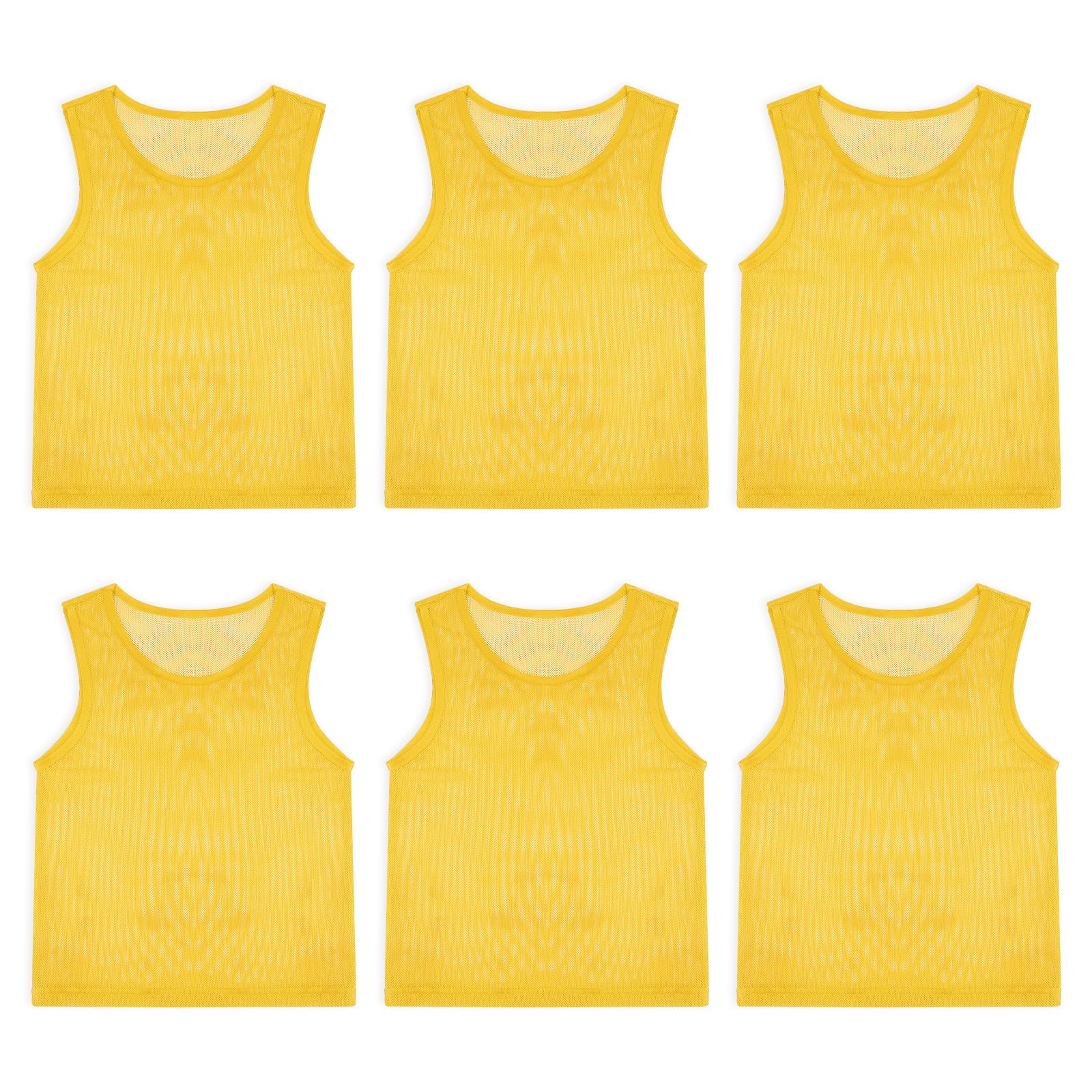 Pinnies, Soccer Pennies for Youth &amp; Adults, Scrimmage Vests 6/12/24 Pcs