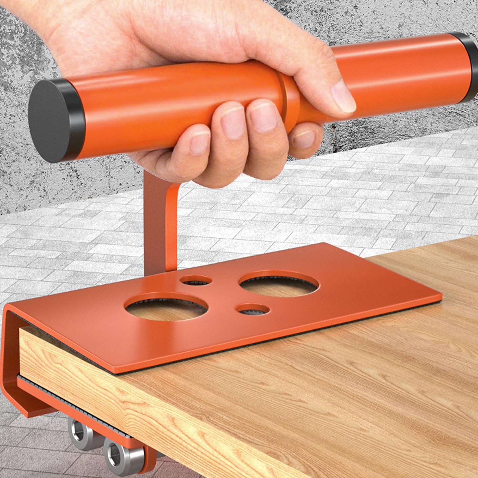 Professionelle Hebehilfe, leichte Paneelträger für Dielen, Bretter, Bleche mit rutschfestem Griff-Design, flexibler Griff, Hebewerkzeug