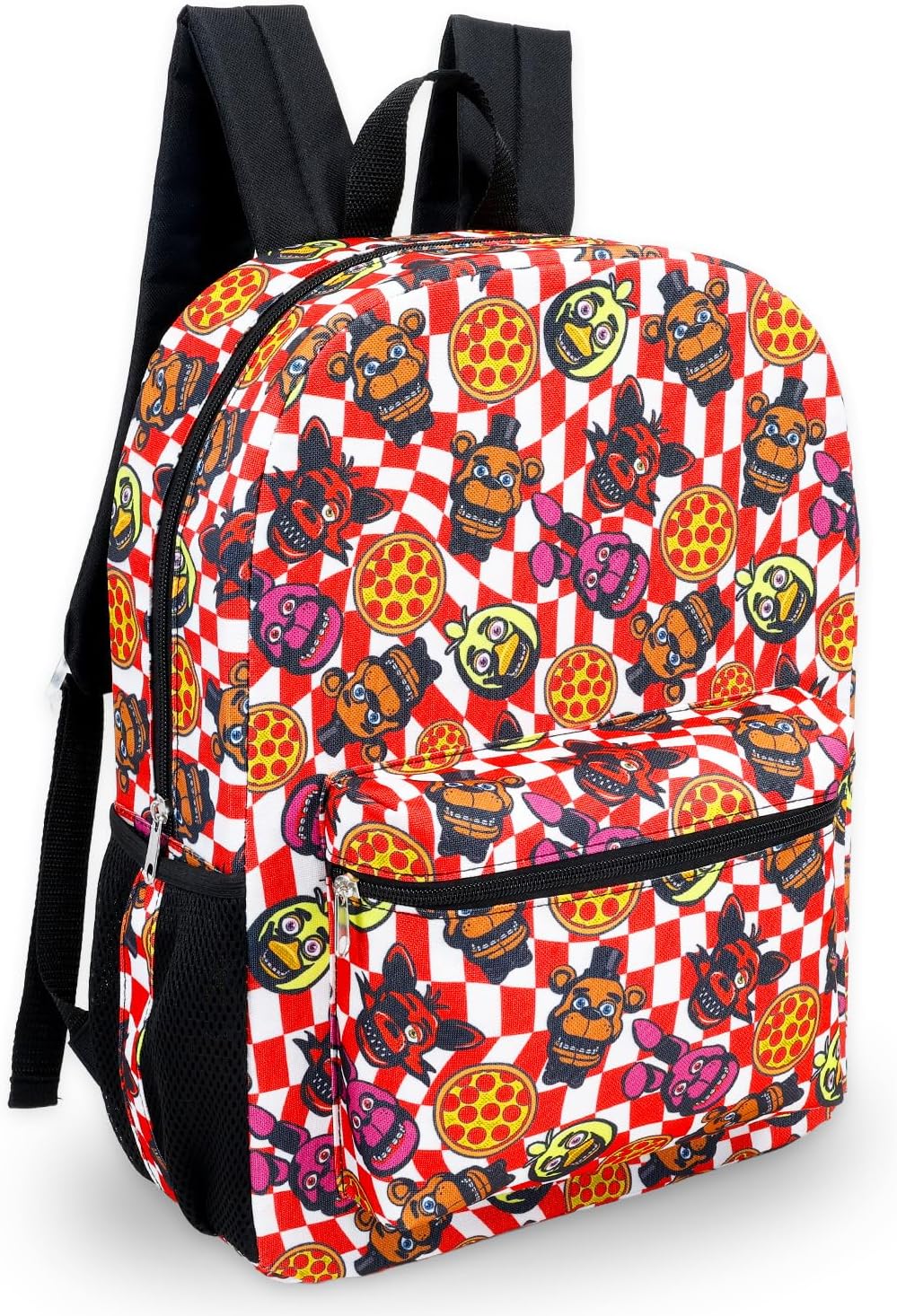 Five Nights at Freddy's Backpack for Boys - Bundle with FNAF Backpack for Kids Plus Stickers, Water Bottle, More School Bag Set for Kids