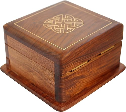 Miniatura 5 de Joyero Caja mágica Caja secreta - Caja de regalo con apertura de truco - Caja organizadora de almacenamiento para mujeres... (Diseño 3)