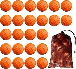 Foam Golf Practice Balls - Soft, Limited Flight