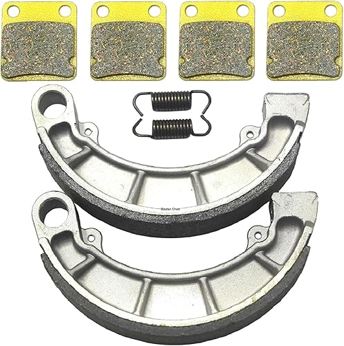 Zapatas de freno delanteras traseras para Yamaha Bruin 250 YFM250 2005-2006 - Big Bear 250 YFM250 2007-2010 - Big Bear 400 YFM400 2004-2006 - Kodiak