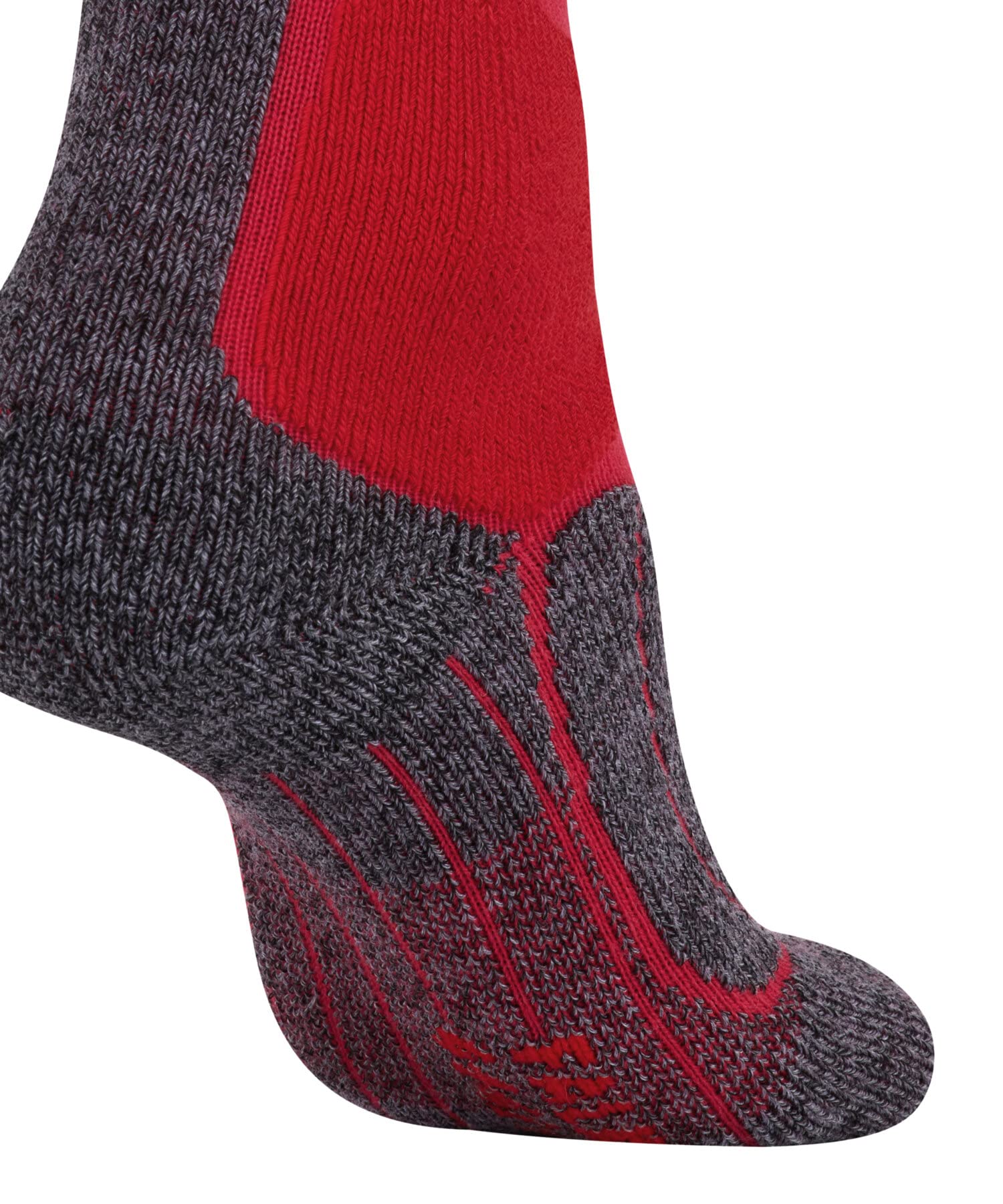 FALKE Kobiety Skarpety narciarskie SK1 Comfort W Kh Wełna Jedwab ciepłe grube 1 Para, Czerwony Rose 8680, 41-42